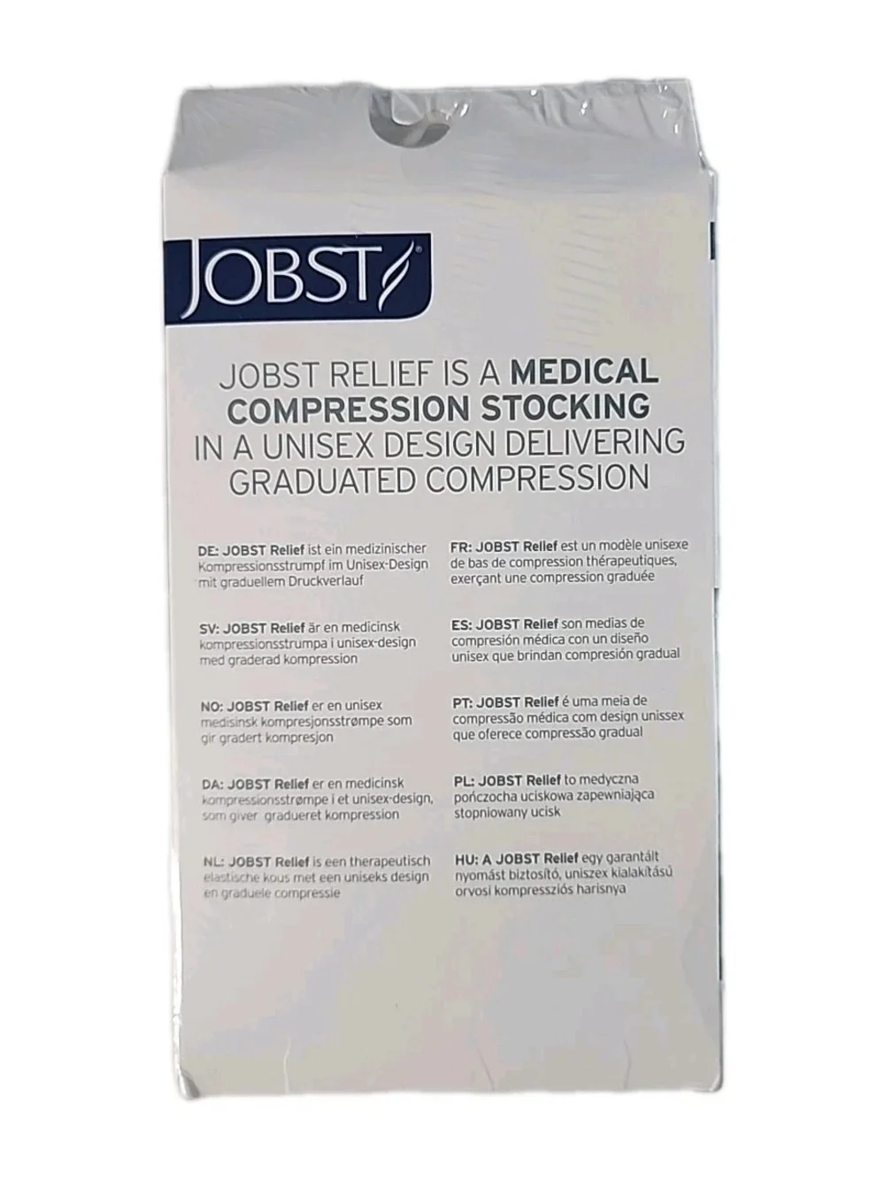 Jobst Medical Compression Legwear Thigh High CT Large Black 15-20 mmHg 114828